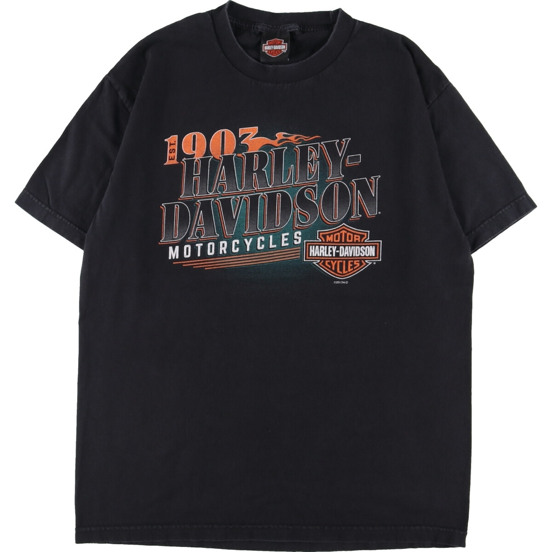 ブラバド Bravado Harley-Davidson ハーレーダビッドソン 両面プリント モーターサイクル バイクTシャツ メンズM /eaa354570