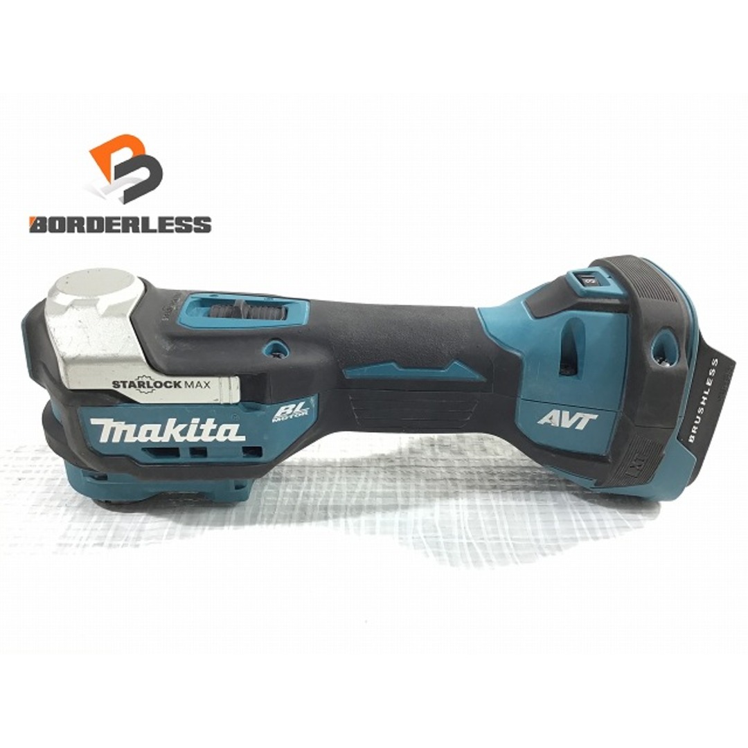 ☆比較的綺麗☆makita マキタ 18V 充電式マルチツール TM52D 本体のみ 青/ブルー 切断 電動 75295