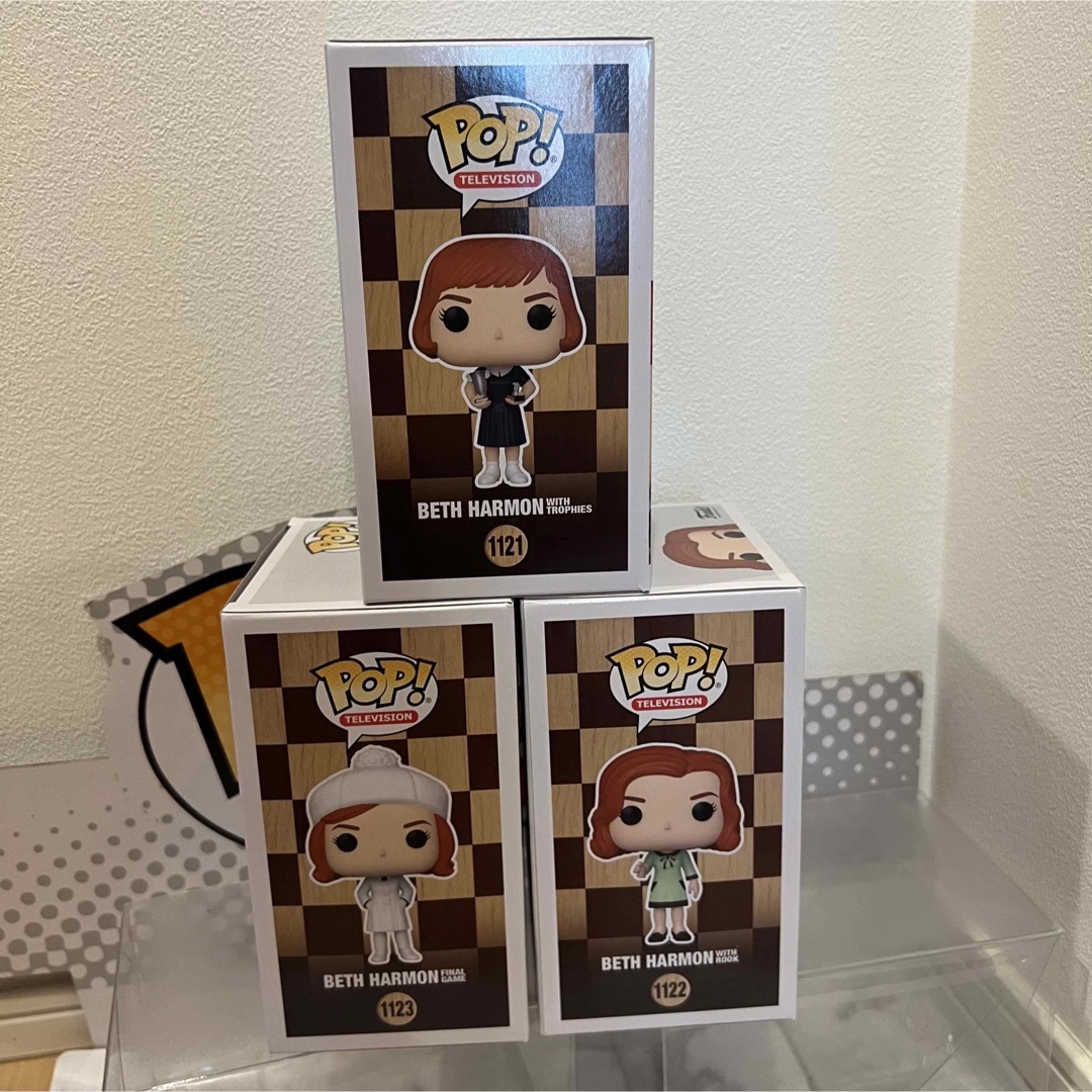 FUNKO - FUNKO POP! クイーンズ・ギャンビット ベス・ハーモン 3セット