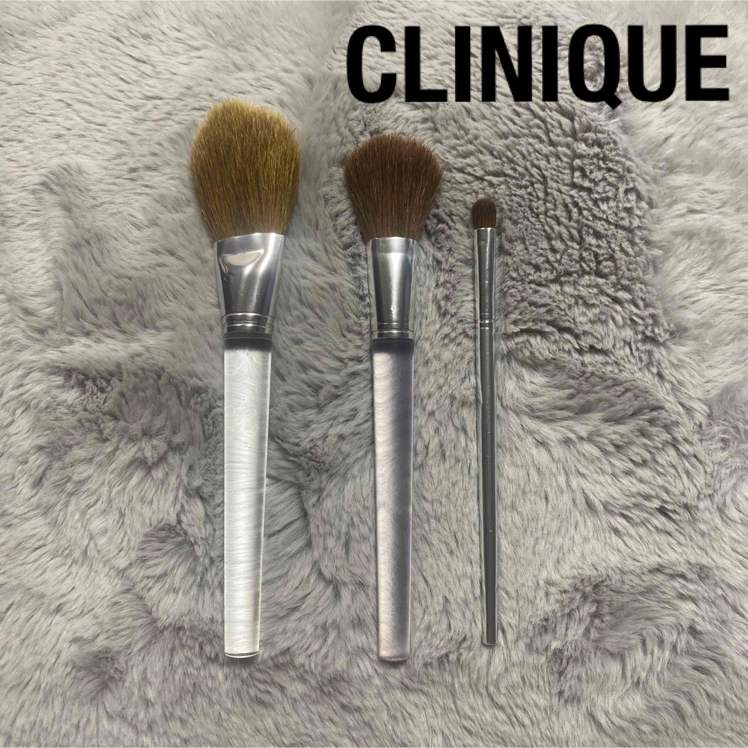 CLINIQUE(クリニーク)のクリニークブラシセット コスメ/美容のメイク道具/ケアグッズ(ブラシ・チップ)の商品写真
