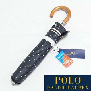 ポロラルフローレン(POLO RALPH LAUREN)の【新品タグ付き】ポロラルフローレン 晴雨兼用中傘 ドット(傘)