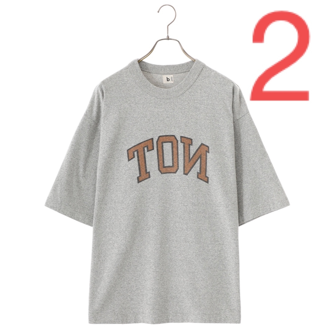 blurhms(ブラームス)の【しゅう様専用】Cotton Rayon 88/12 Print Tee  2 メンズのトップス(Tシャツ/カットソー(半袖/袖なし))の商品写真