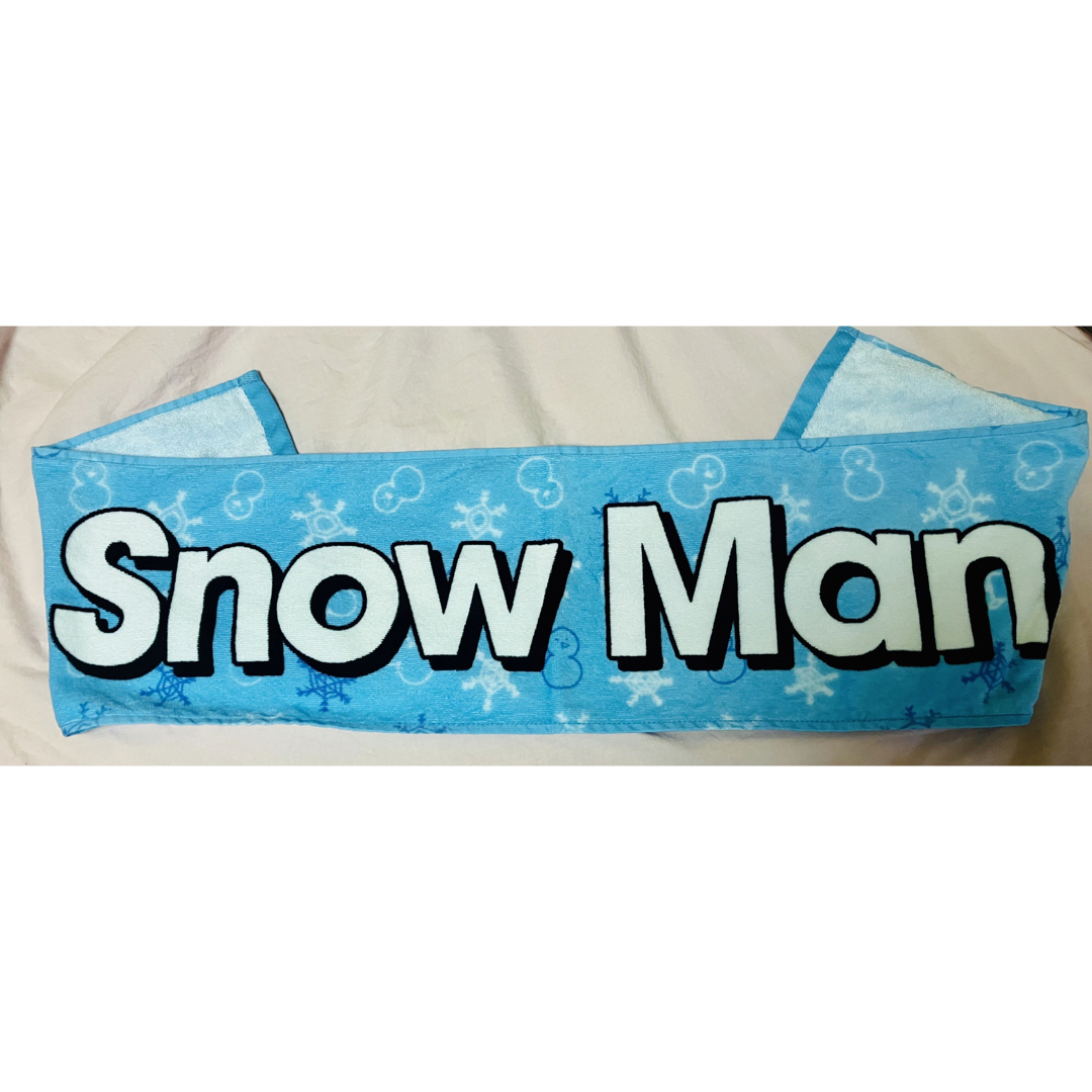 snow man タオル