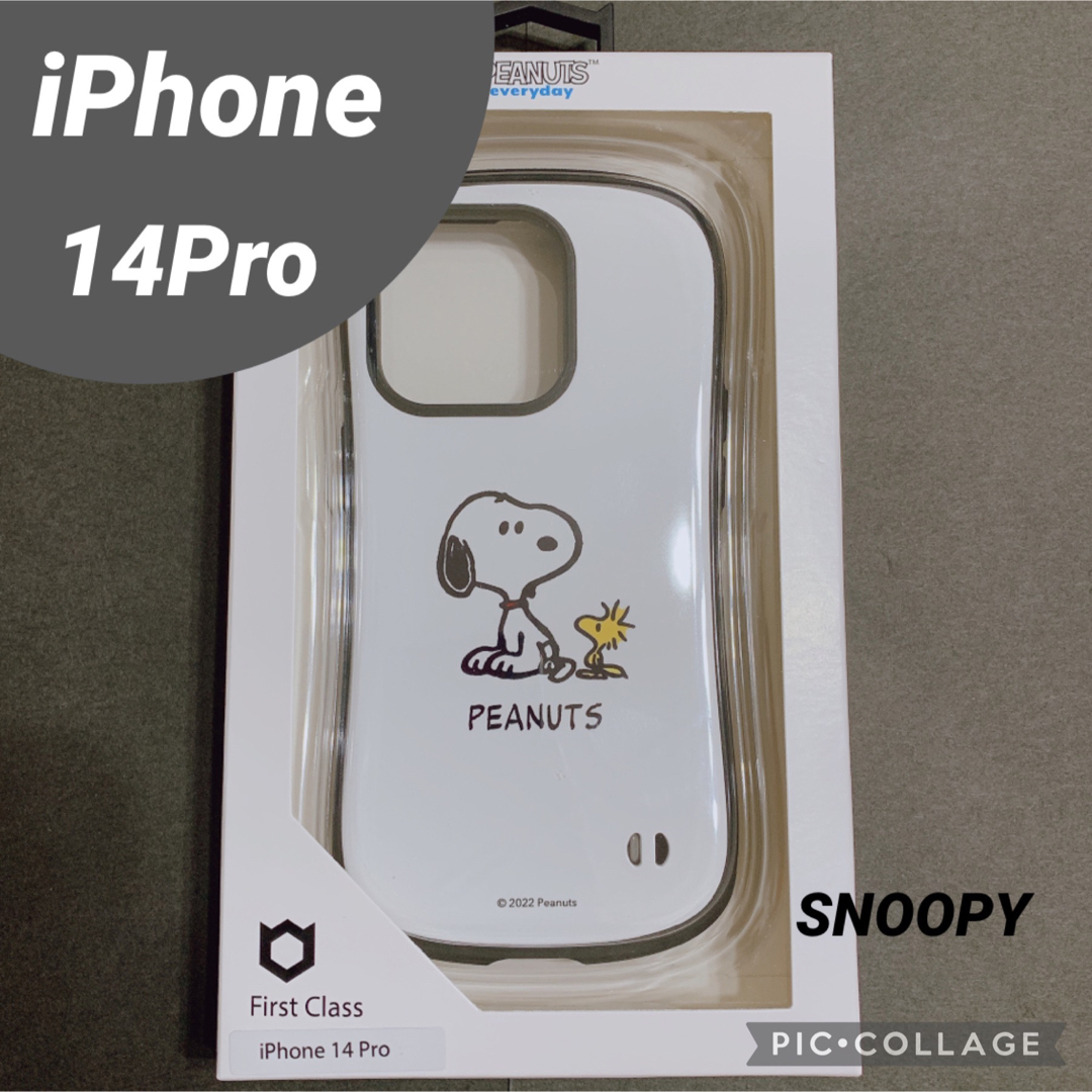 SNOOPY(スヌーピー)の新品　14Pro スヌーピー　iFace スマホケース　iPhoneケース　白 スマホ/家電/カメラのスマホアクセサリー(iPhoneケース)の商品写真