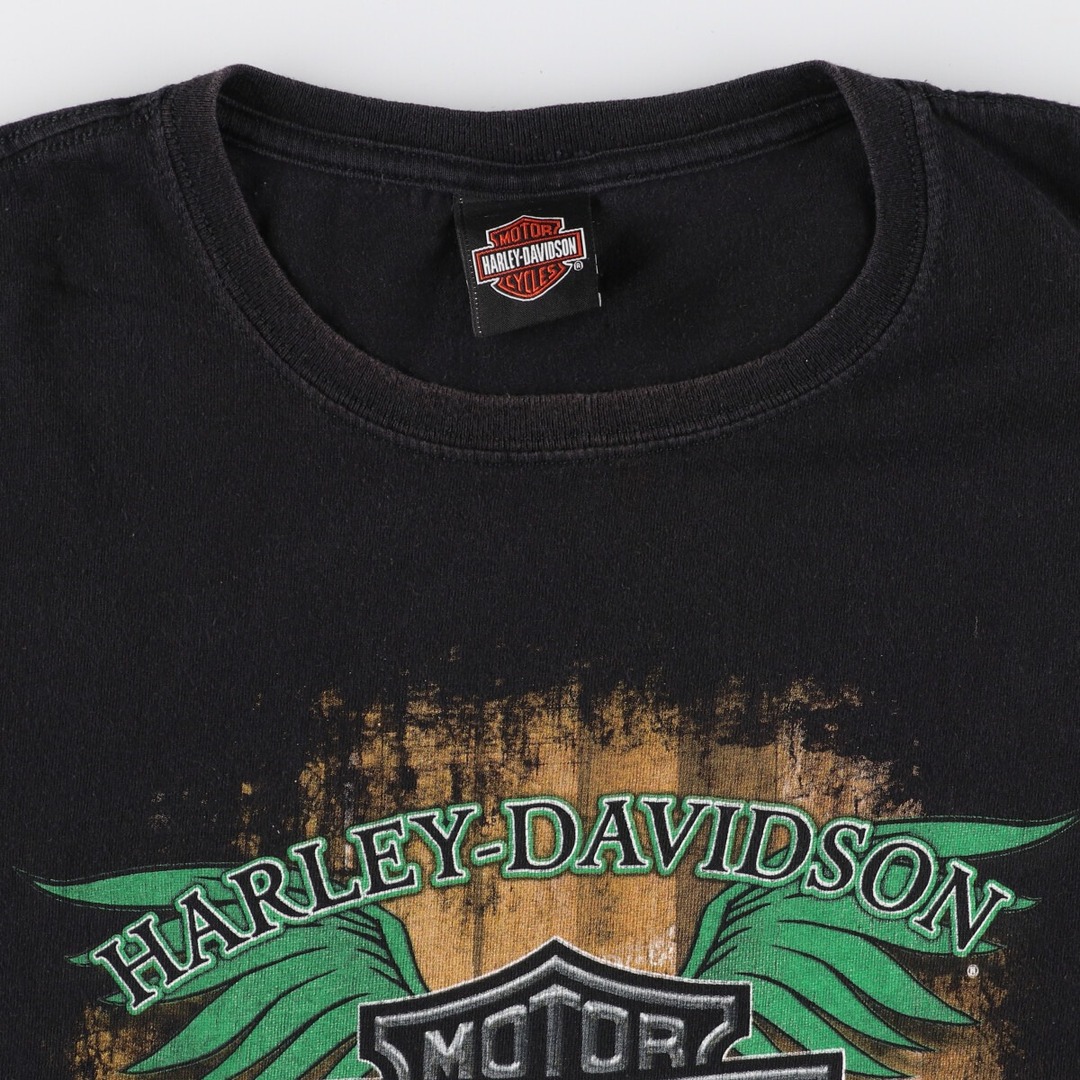 ハーレーダビッドソン Harley-Davidson 両面プリント モーターサイクル バイクTシャツ メンズXL /eaa355131