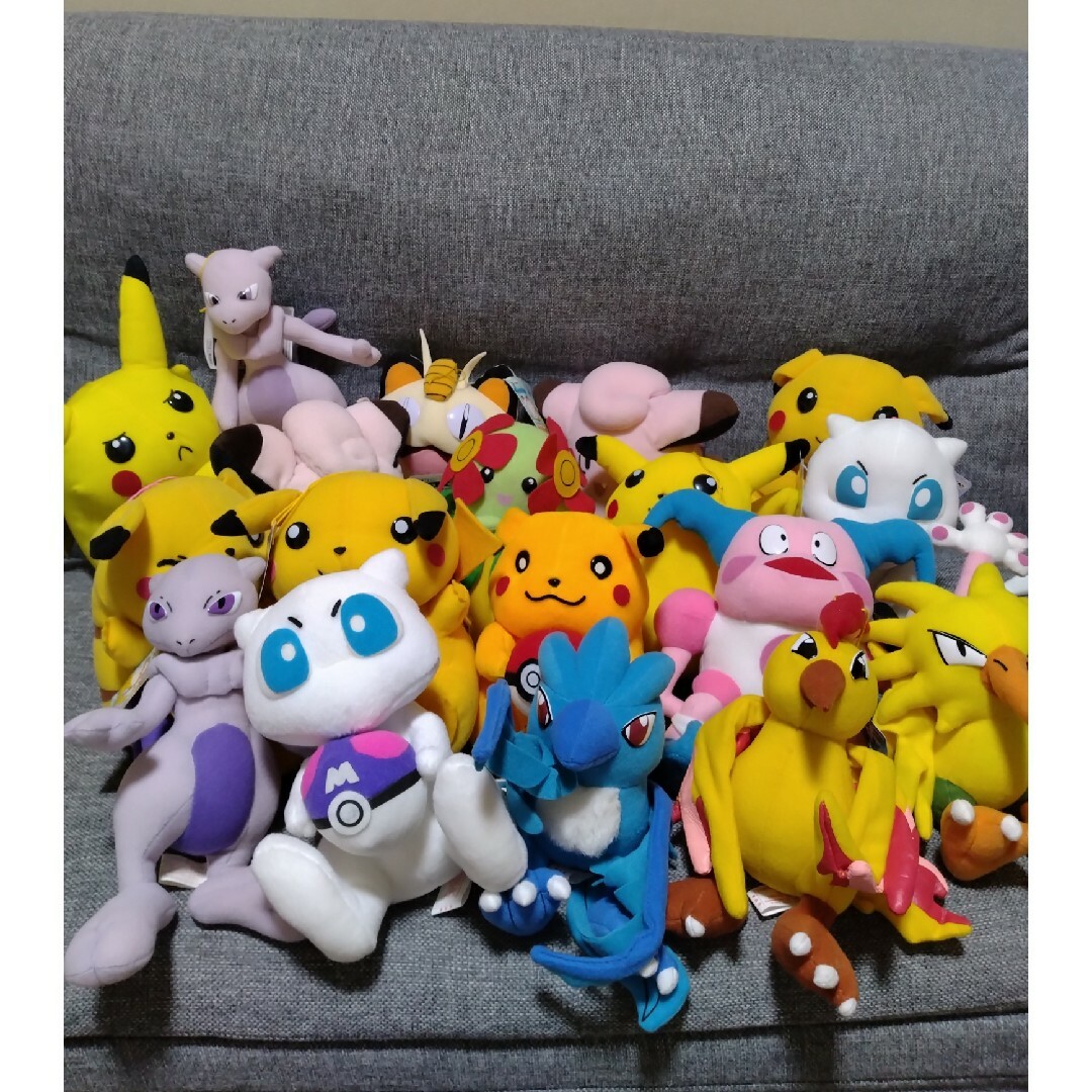 【初期】希少 ポケットモンスターぬいぐるみセット①18体