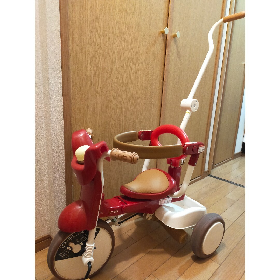 専用!iimo イーモ 折りたたみ 三輪車 赤
