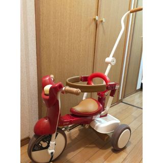 iimo イーモ TRICYCLE #02 エタニティレッド　折りたたみ 三輪車(三輪車)