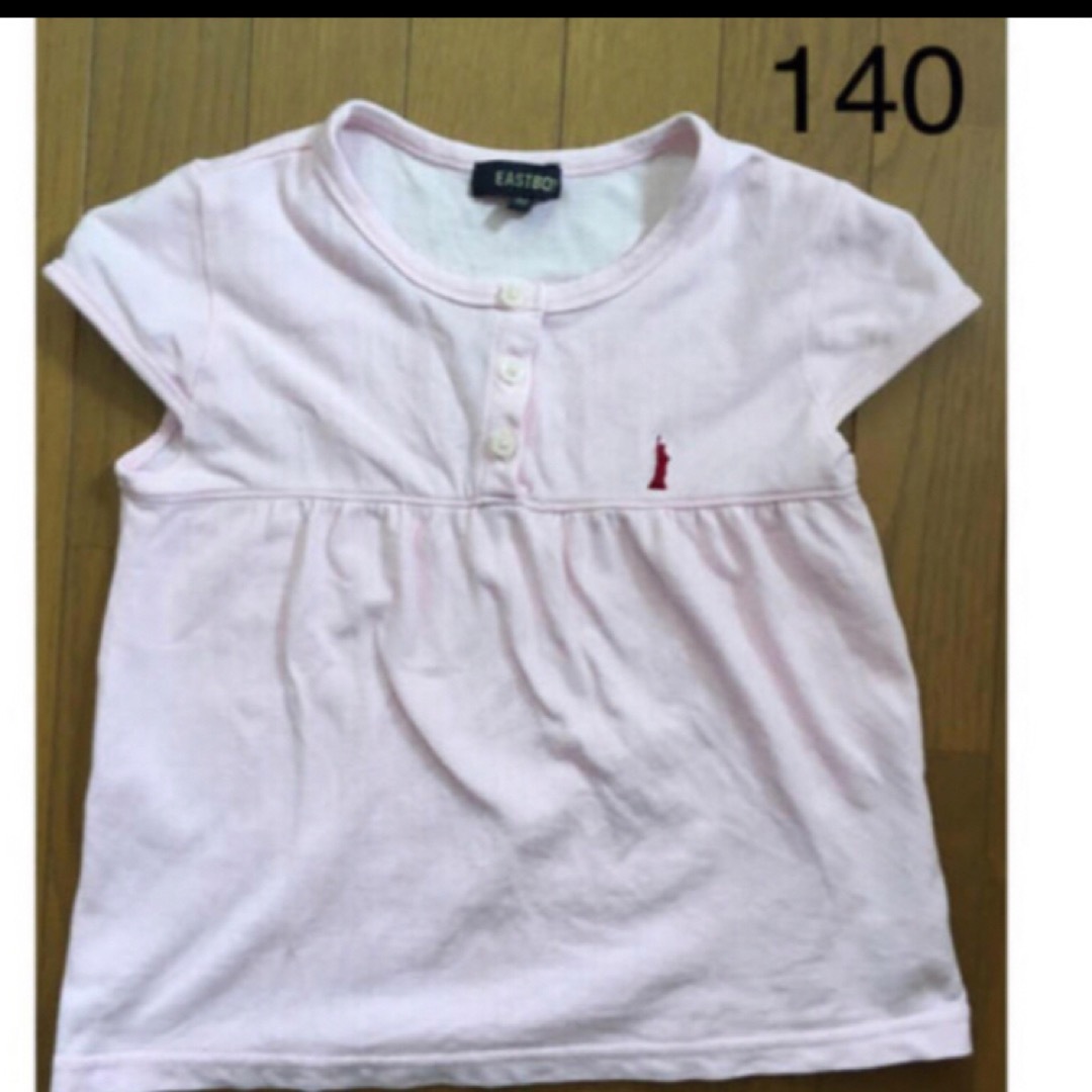 EASTBOY(イーストボーイ)の140 イーストボーイ　ポロシャツ キッズ/ベビー/マタニティのキッズ服女の子用(90cm~)(Tシャツ/カットソー)の商品写真