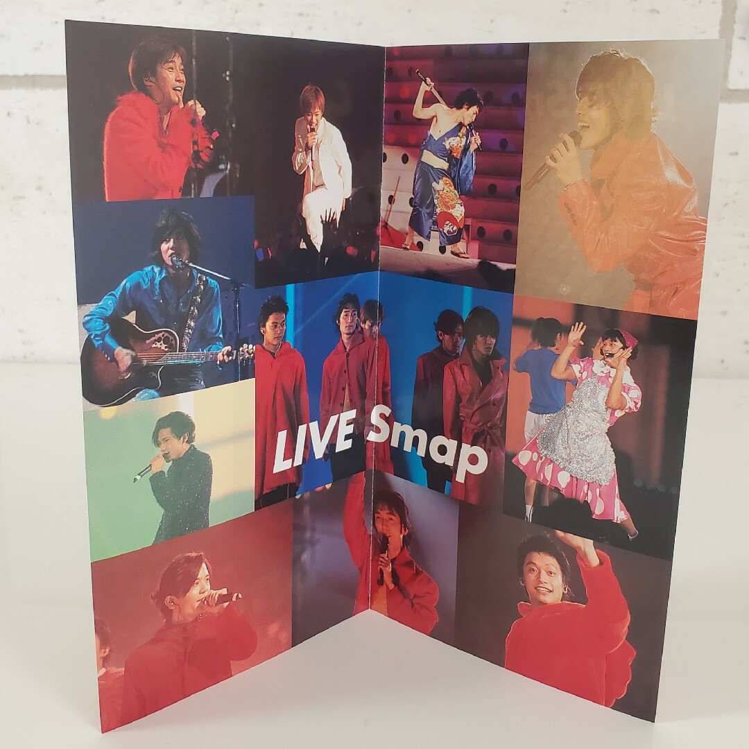 美品！SMAP LIVE Smap【初回限定盤 VHS ビデオ】 エンタメ/ホビーのDVD/ブルーレイ(ミュージック)の商品写真