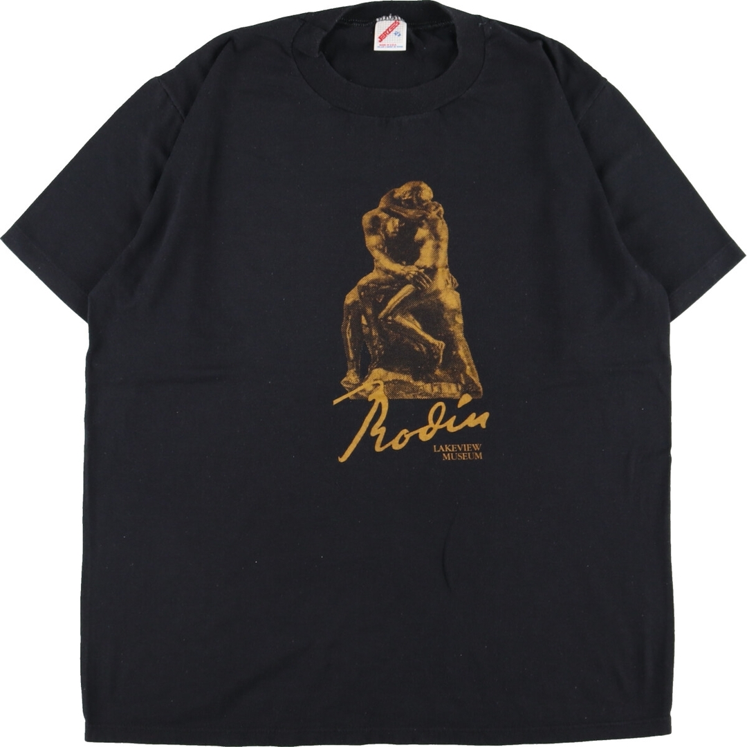 80年代 ジャージーズ Jerzees プリントTシャツ USA製 メンズL ヴィンテージ /eaa354132