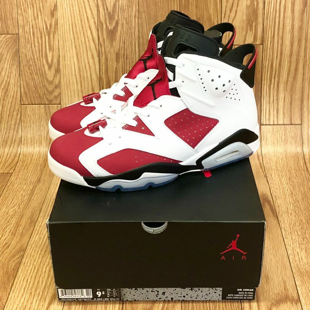 AIR JORDAN 6 RETRO カーマイン2014【新品未使用】