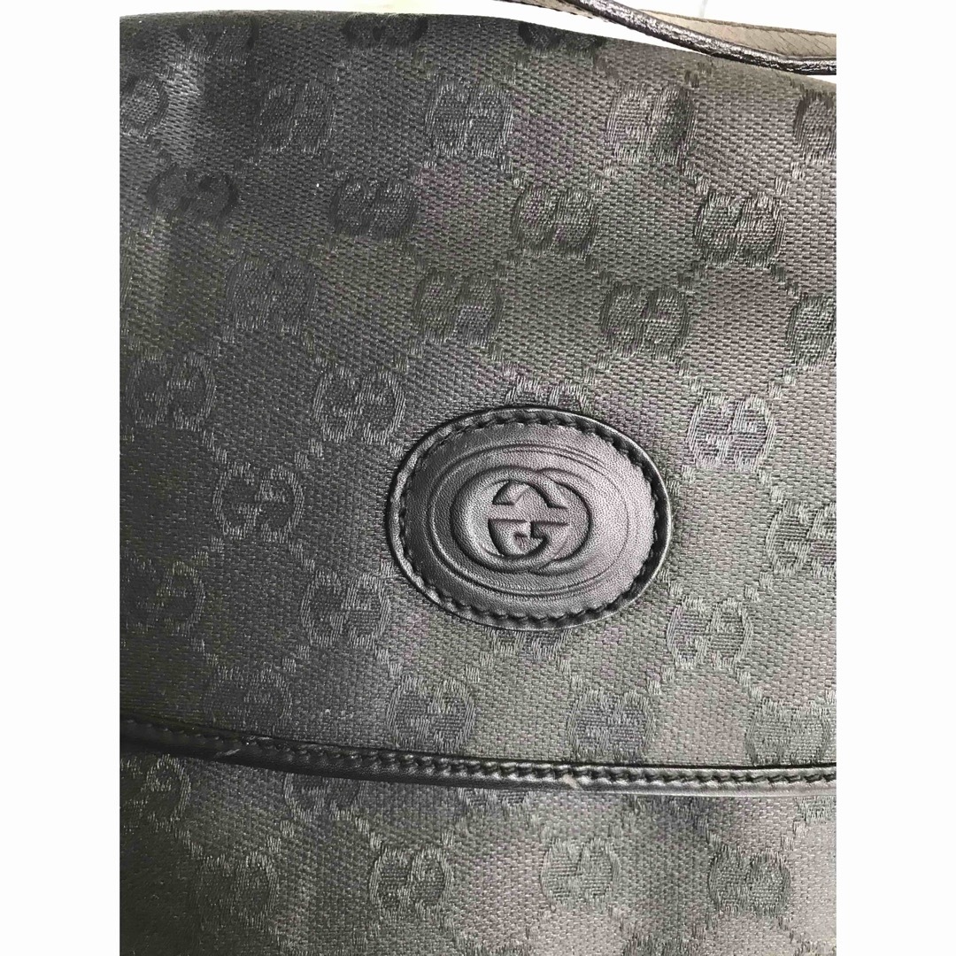 Gucci(グッチ)のGucci グッチ ショルダーバッグ 001・46・0712 黒 レディースのバッグ(ショルダーバッグ)の商品写真
