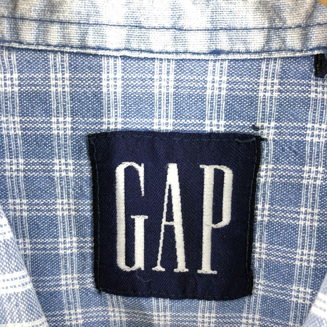 ギャップ GAP 長袖 チェックシャツ メンズXL /eaa352100