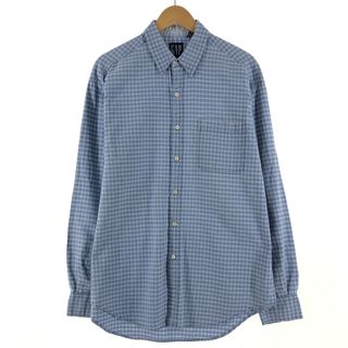 ギャップ(GAP)の古着 ギャップ GAP 長袖 チェックシャツ メンズXL /eaa352100(シャツ)