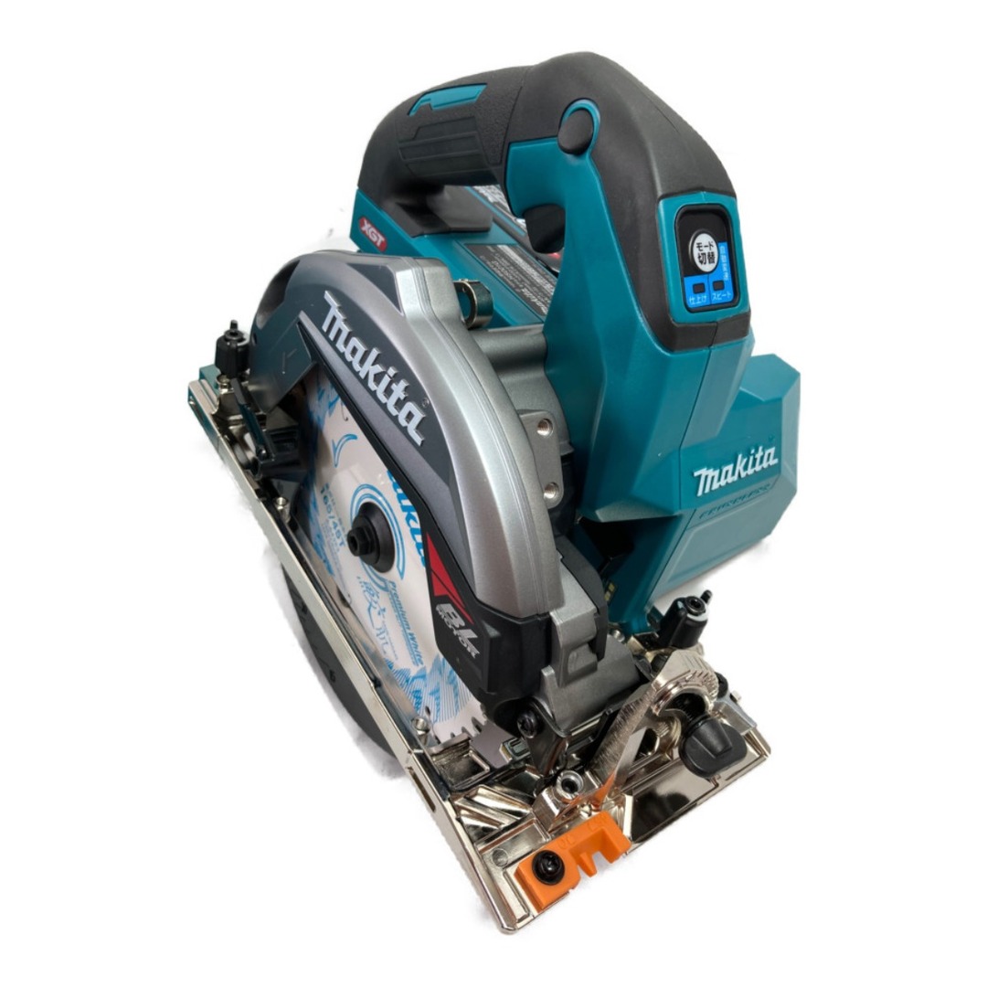 MAKITA マキタ 40Vmax 165mm 充電式丸ノコ (バッテリ2個・充電器・ケース付） HS001GRDX ブルー 