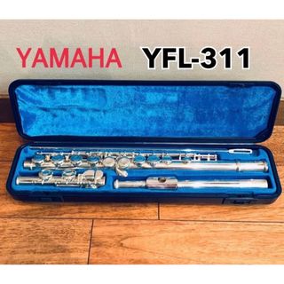 ヤマハ(ヤマハ)のYAMAHA フルート YFL-311 ハードケース付き(フルート)