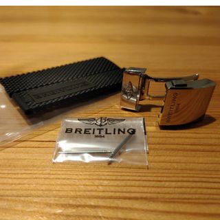 ブライトリング(BREITLING)のブライトリング ラバーバンド新品  Dバックル中古(ラバーベルト)