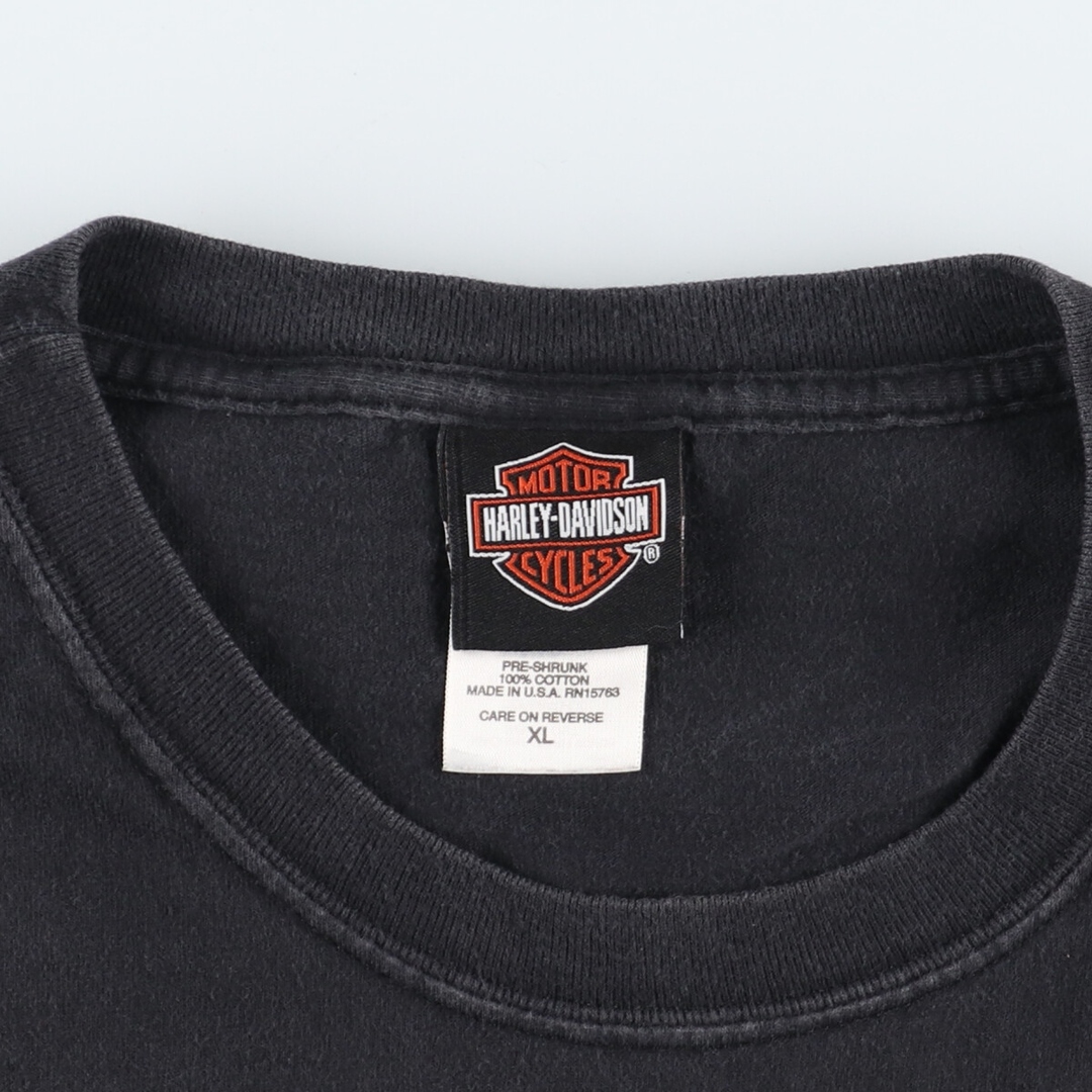 ヘインズ Hanes Harley-Davidson ハーレーダビッドソン 両面プリント