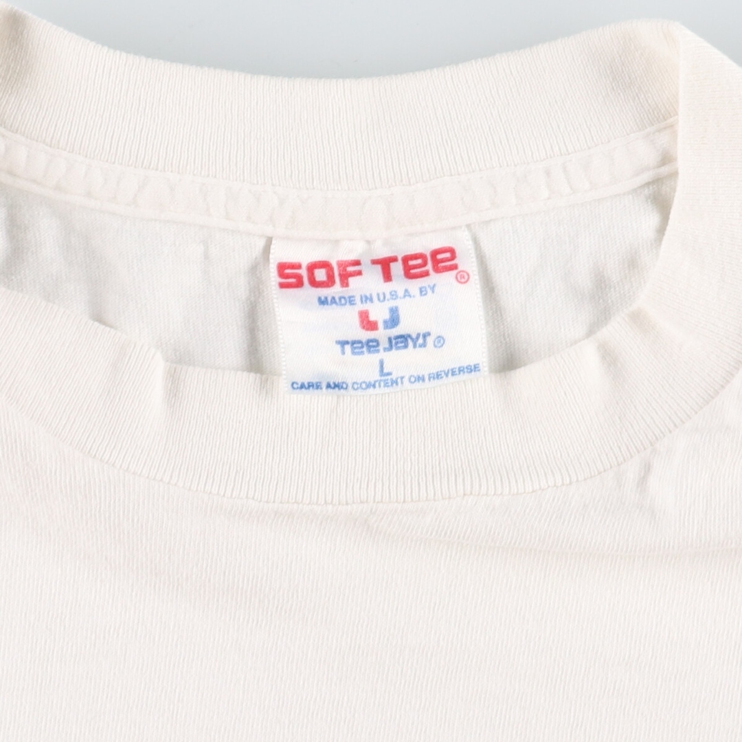 90年代 SOF Tee プリントTシャツ USA製 メンズL ヴィンテージ /eaa354893