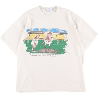 90年代 SIGNAL CENTIGRADE プリントTシャツ USA製 メンズL ヴィンテージ /eaa363496