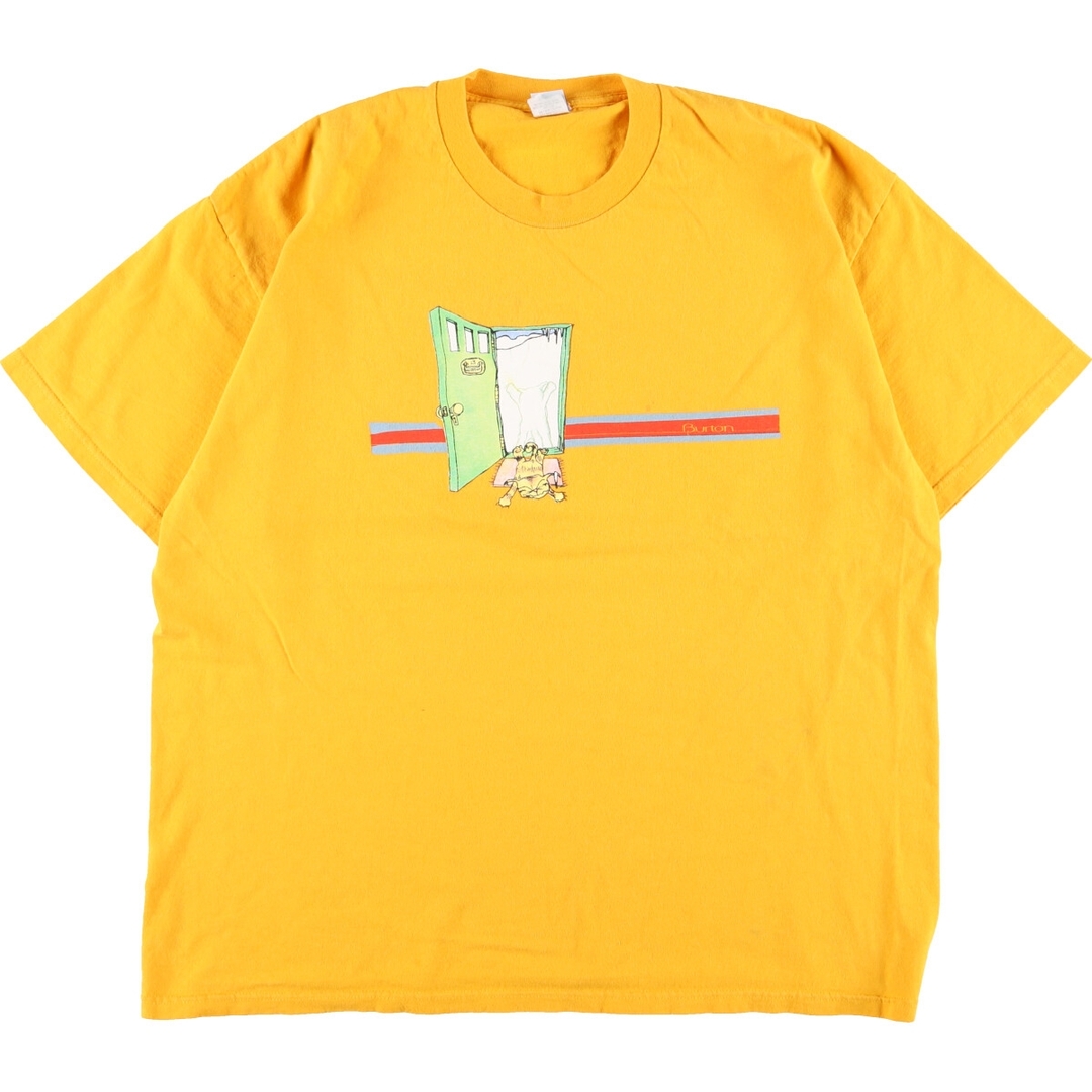 90年代 Burton プリントTシャツ USA製 メンズXL ヴィンテージ /eaa354895