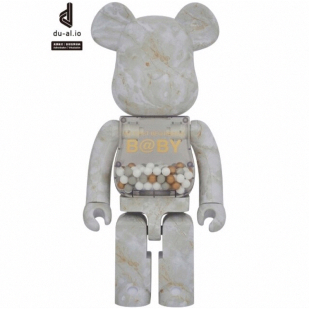 MY FIRST BE@RBRICK B@BY MARBLE(大理石)1000％
