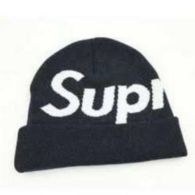 Supreme ビッグロゴ ニット帽