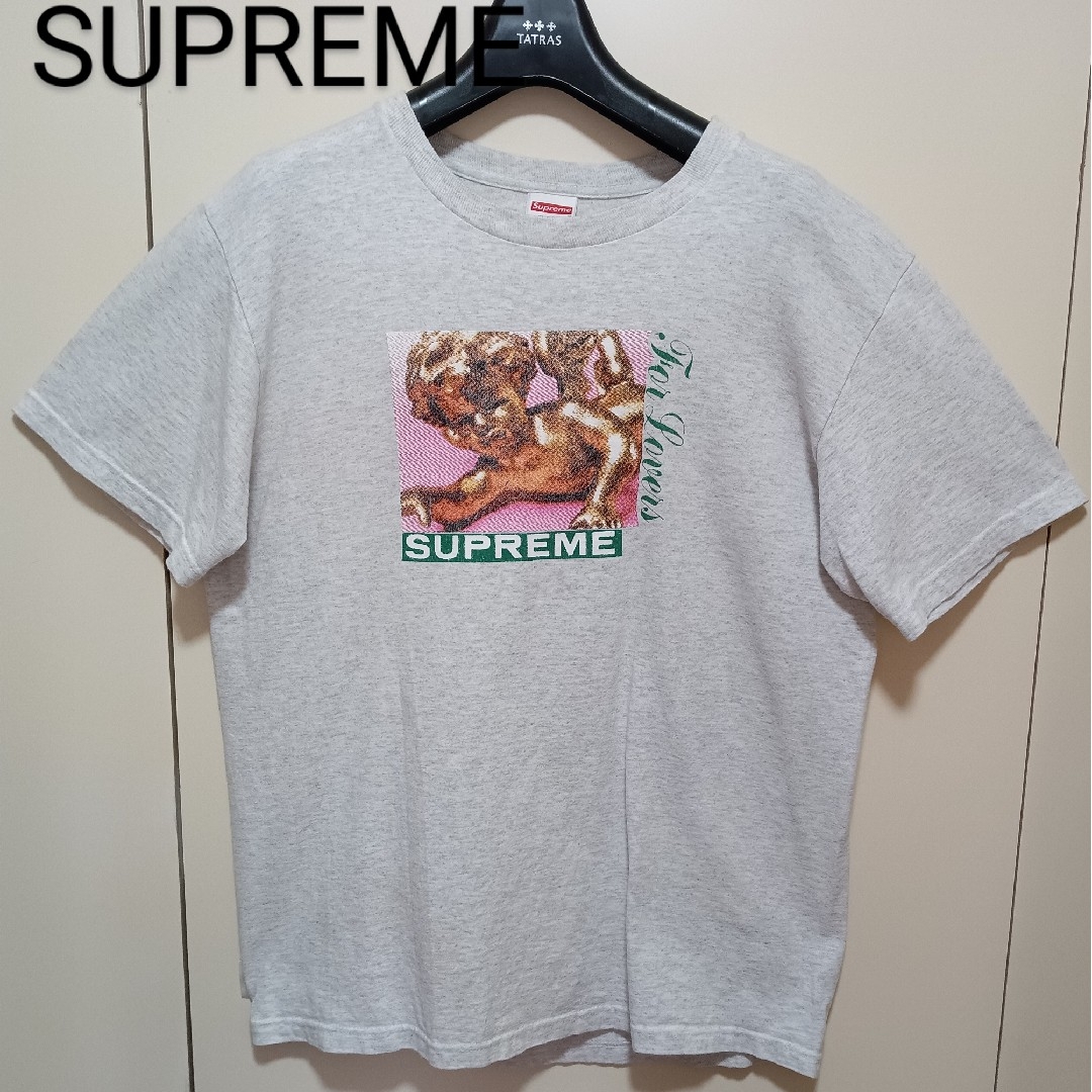 Supreme(シュプリーム)のSUPREMEシュプリーム半袖Tシャツエンジェルforlovers白系サイズS メンズのトップス(Tシャツ/カットソー(半袖/袖なし))の商品写真