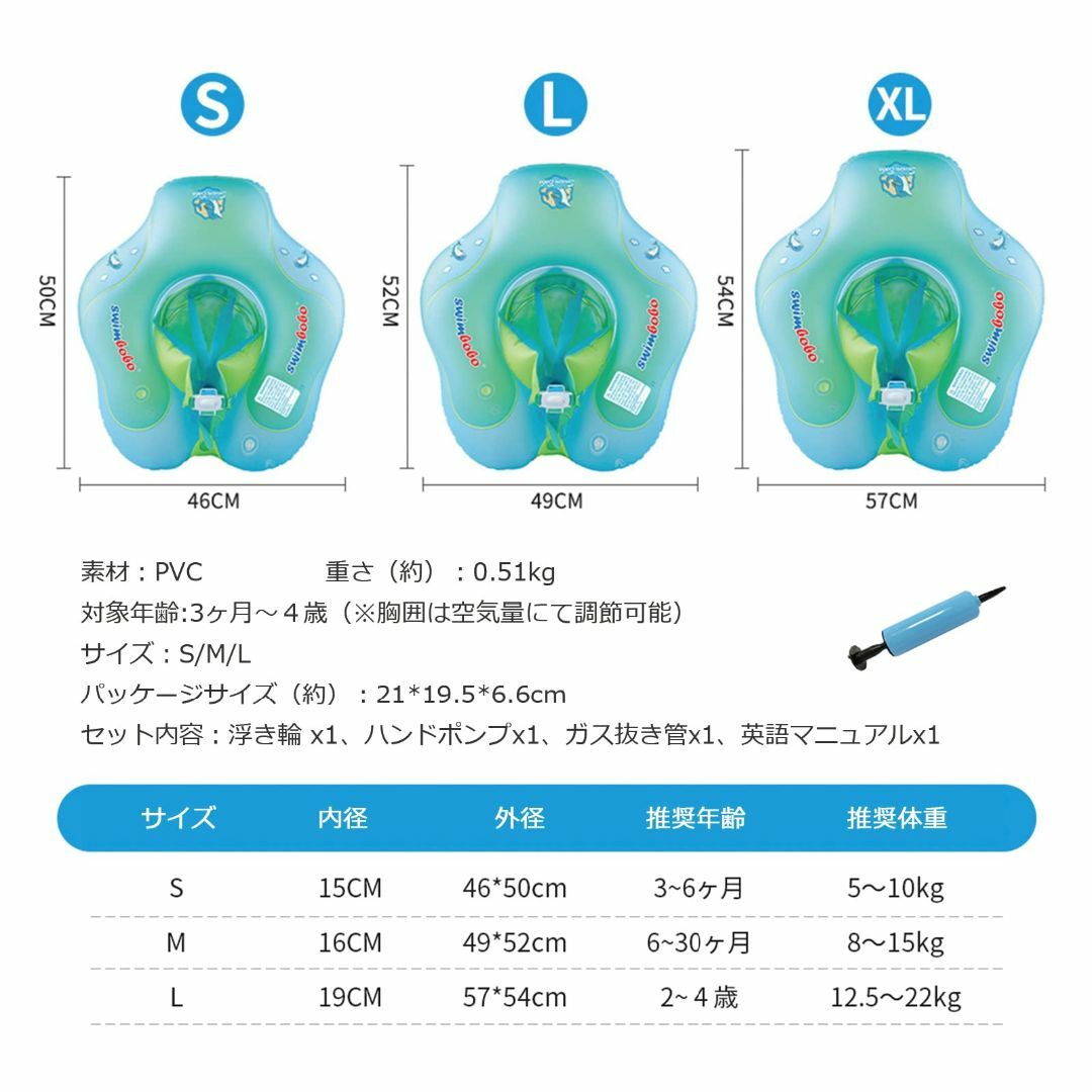 子供用 浮き輪 ベビー 赤ちゃん うきわ 浮輪 スイミングリング フロート 知育 2