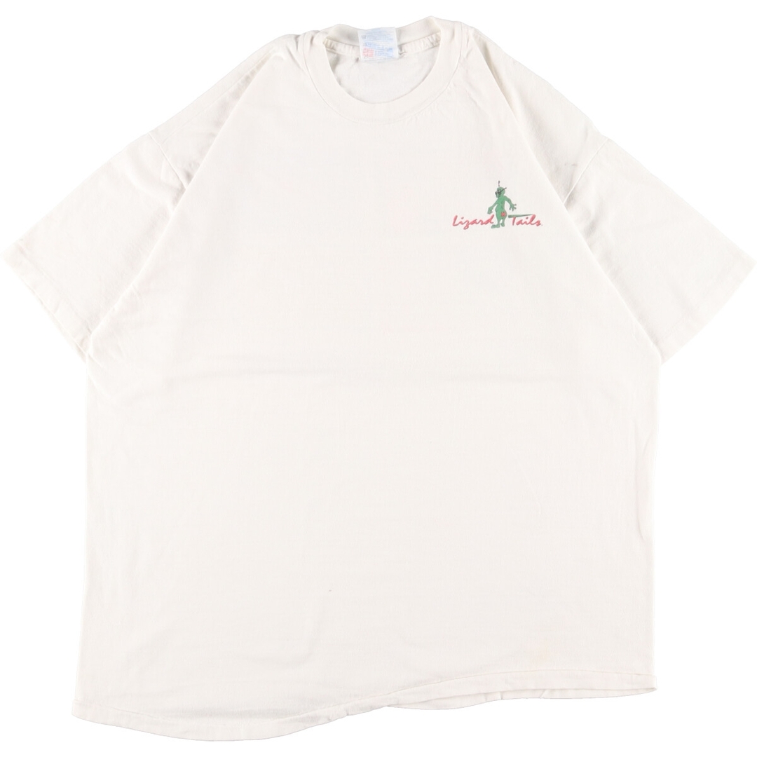 90年代 ヘインズ Hanes バックプリント プリントTシャツ USA製 メンズXL ヴィンテージ /eaa351493