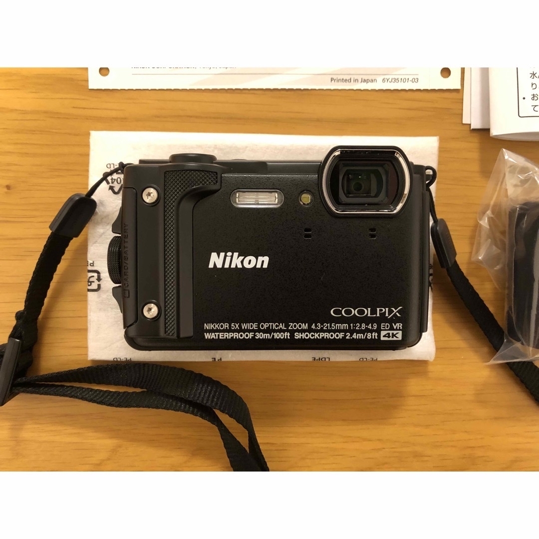 Nikon(ニコン)のNikon デジタルカメラ COOLPIX W W300 BLACK スマホ/家電/カメラのカメラ(コンパクトデジタルカメラ)の商品写真