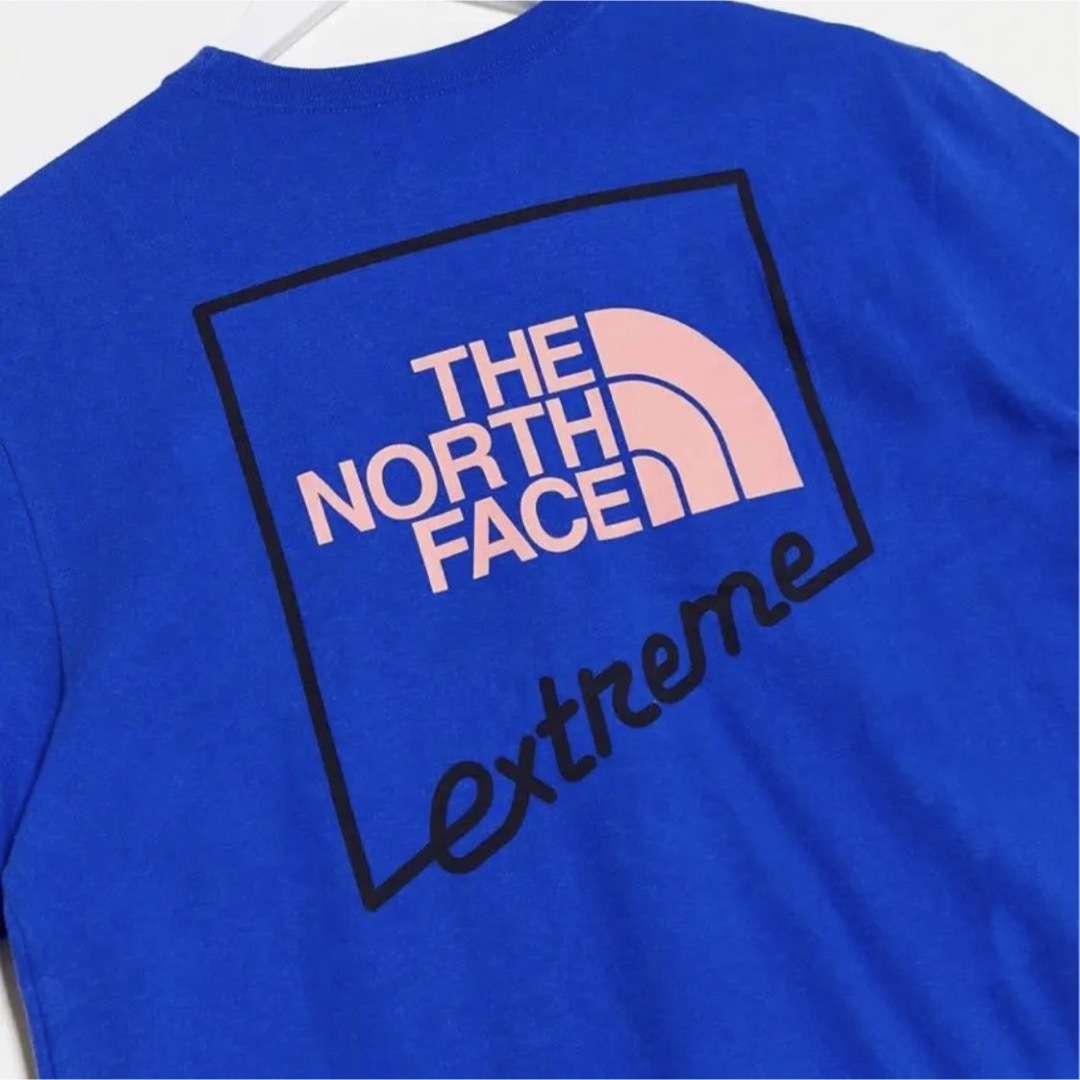 THE NORTH FACE(ザノースフェイス)の【Mサイズ】新品タグ付き ノースフェイス エクストリーム Tシャツ ブルー メンズのトップス(Tシャツ/カットソー(半袖/袖なし))の商品写真