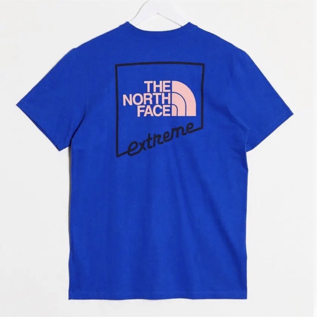 THE NORTH FACE(ザノースフェイス)の【Mサイズ】新品タグ付き ノースフェイス エクストリーム Tシャツ ブルー メンズのトップス(Tシャツ/カットソー(半袖/袖なし))の商品写真