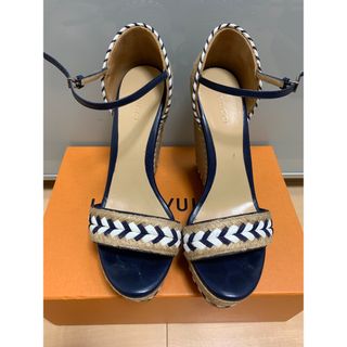 付属品有り◎シェリーライン×ゴールドチェーン☆ GUCCI ミュール