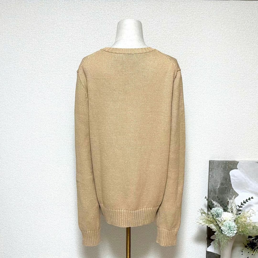 超美品】POLO RALPH LAUREN ポロベア コットンニット セーター 超美品】POLO RALPH LAUREN ポロベア コットンニット セーター