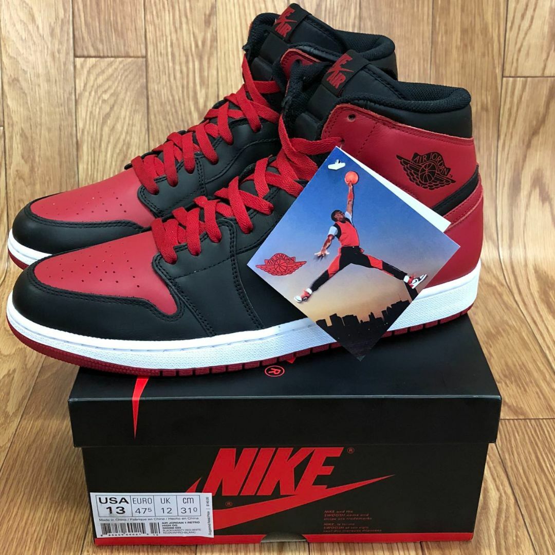 Jordan Brand（NIKE） - AIR JORDAN 1 Retro (2013) US13 31cm ※特典付