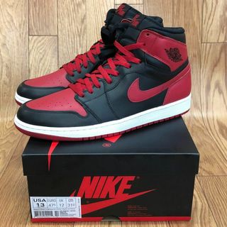 ジョーダン(Jordan Brand（NIKE）)のAIR JORDAN 1 Retro (2013) US13 31cm ※特典付(スニーカー)