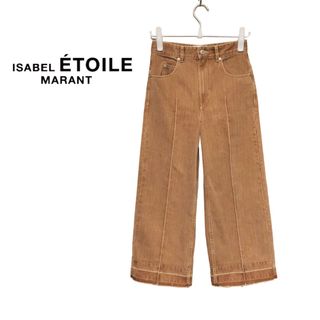 イザベルマラン(Isabel Marant)のISABEL MARANT ETOILE センターシームクロップドpt(デニム/ジーンズ)