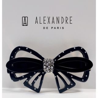 ALEXANDRE DE PARIS リボンバレッタ&ヘアクリップ ss(2個)