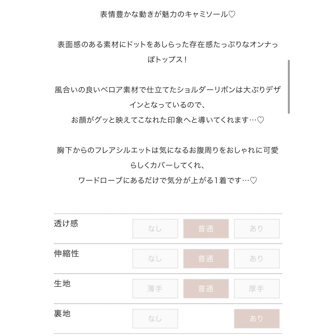 50%OFF 新品タグ付き ダーリッチ ショルダーリボンフリルドット