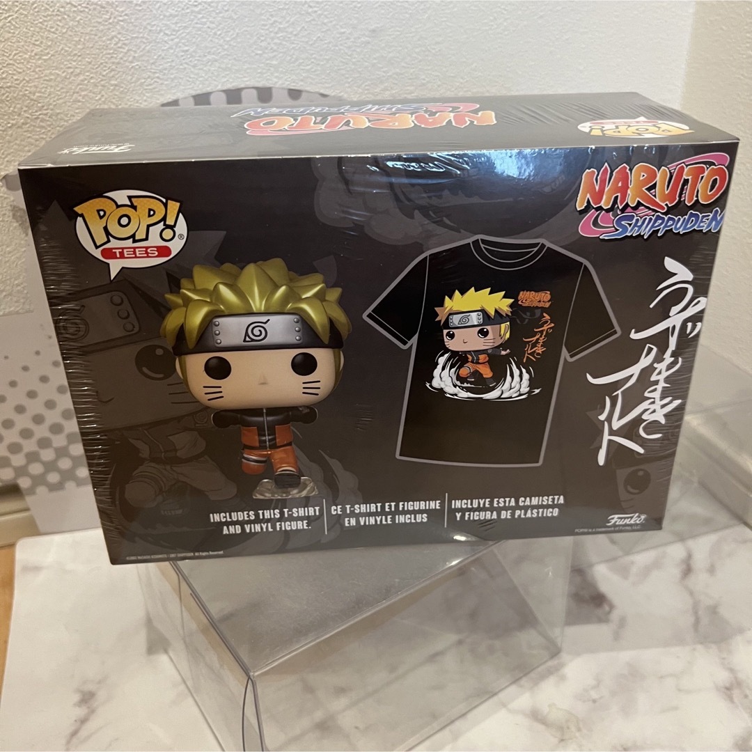 レア FUNKO POP! ナルト メタリック Tシャツセット限定版-eastgate.mk