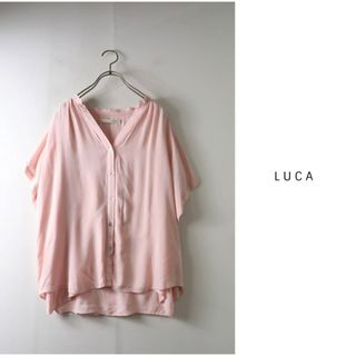 ルカ(LUCA)の超美品☆LUKA レディース　スキッパーブラウス(シャツ/ブラウス(半袖/袖なし))