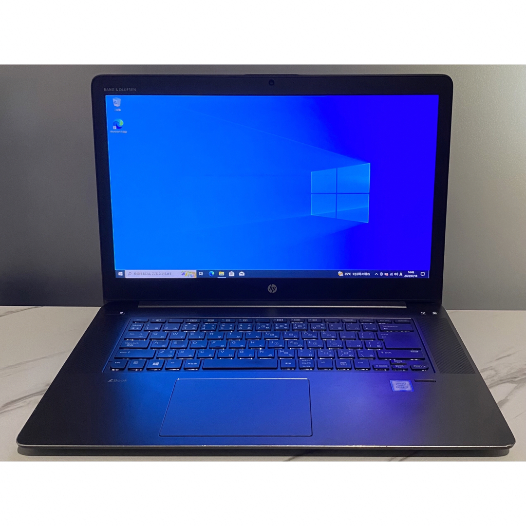 【プロ向け】 【高スペック】 HP ZBook Studio G3 Mobile Workstation モバイルワークステーション 第6世代 Core i7 6700HQ/2.60GHz 4GB 新品SSD480GB M.2 NVMe Windows10 64bit WPSOffice 15.6インチ フルHD カメラ 無線LAN ノートパソコン PC