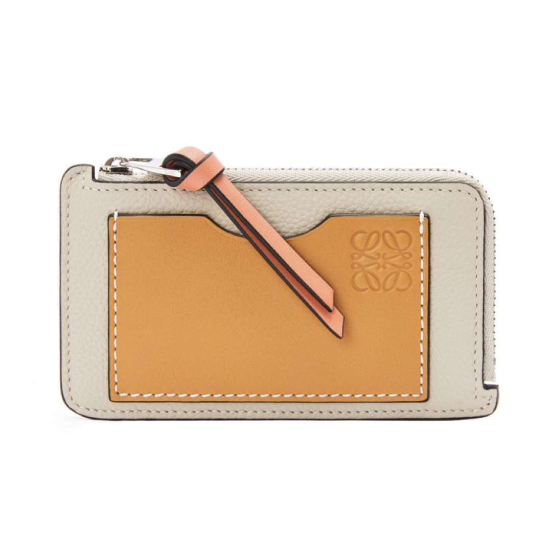 LOEWE - 即日発送 LOEWE コインカードホルダー ソフトグレインカーフの