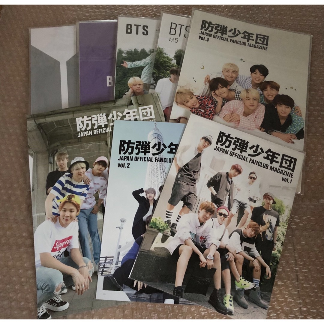 BTS JAPAN OFFICIAL FANCLUB MAGAZINE 会報誌