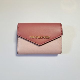 新品 MICHAEL KORS マイケルコース  ジップ キーケース ピンク系