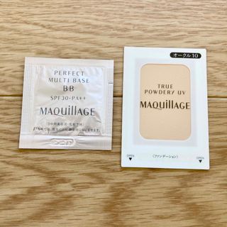 マキアージュ(MAQuillAGE)のMAQUiIIAGE　マキアージュ　化粧下地　ファンデーション　サンプル　試供品(ファンデーション)