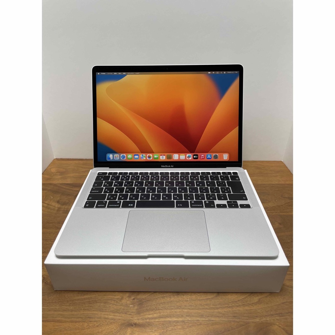 Mac (Apple) - 美品❗️MacBook Air 2020 M1チップ シルバーの通販 by ...