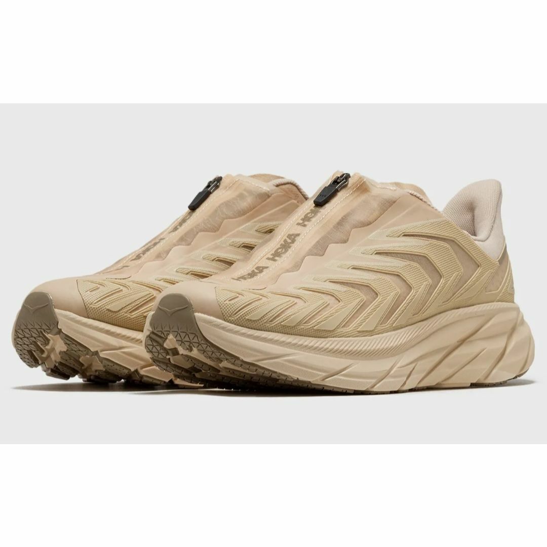 HOKA ONE ONE(ホカオネオネ)のHOKA ONE ONE PROJECT CLIFTON 27.5cm sand メンズの靴/シューズ(スニーカー)の商品写真